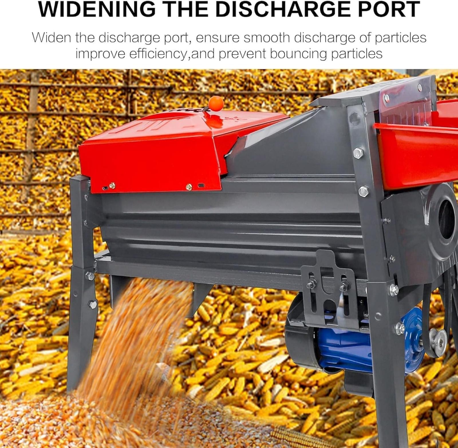 Sgusciatrice elettrica per Mais, pelatrice Automatica per Mais a Secco per Mais, Strumento per sgusciatrice per Mais a trebbiatura